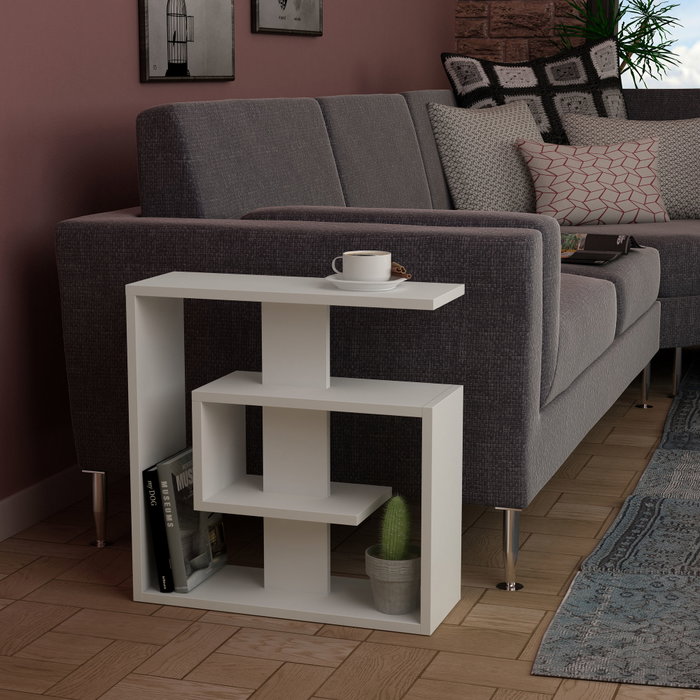Hanah Home Saly - Mesa auxiliar blanca Hanah Home Saly - Mesa auxiliar blanca
